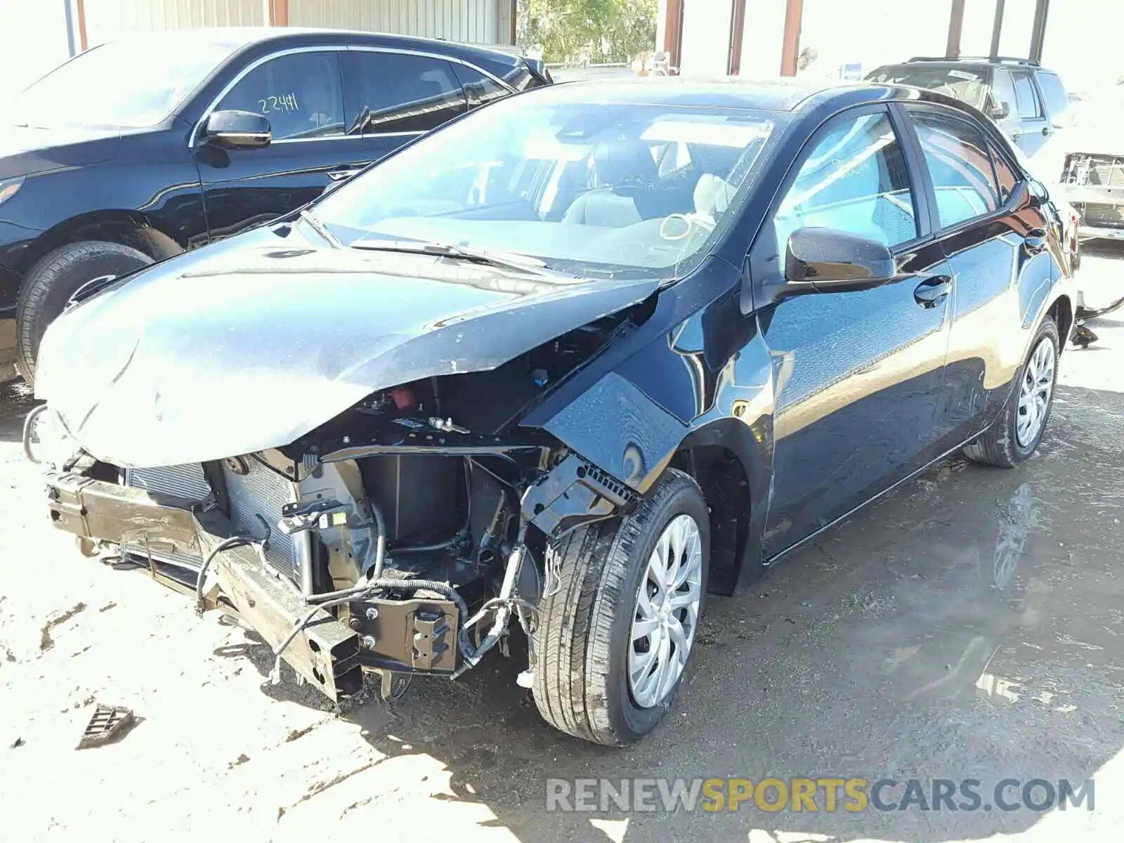 2 Photograph of a damaged car 2T1BURHE4KC182201 TOYOTA COROLLA 2019