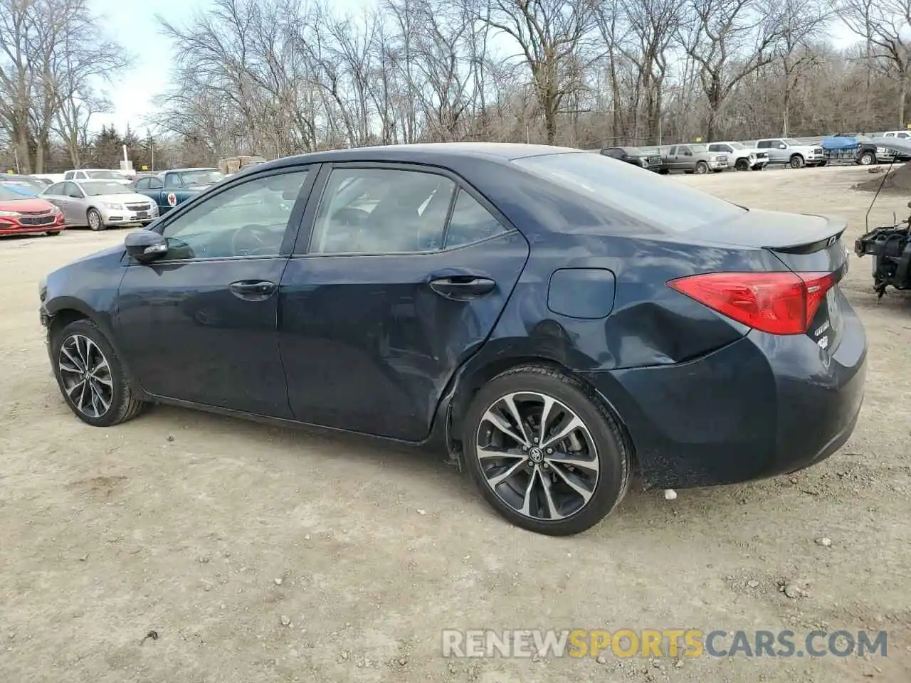 2 Photograph of a damaged car 2T1BURHE4KC183672 TOYOTA COROLLA 2019