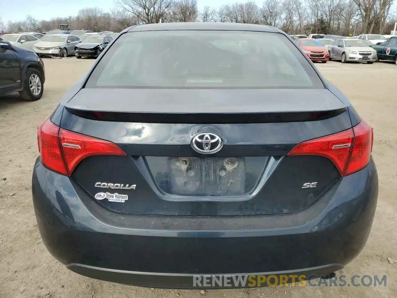 6 Photograph of a damaged car 2T1BURHE4KC183672 TOYOTA COROLLA 2019