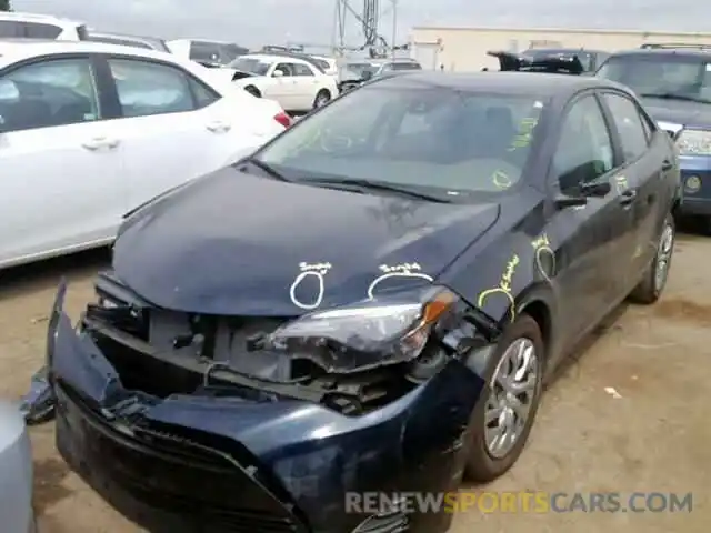 2 Photograph of a damaged car 2T1BURHE4KC184708 TOYOTA COROLLA 2019