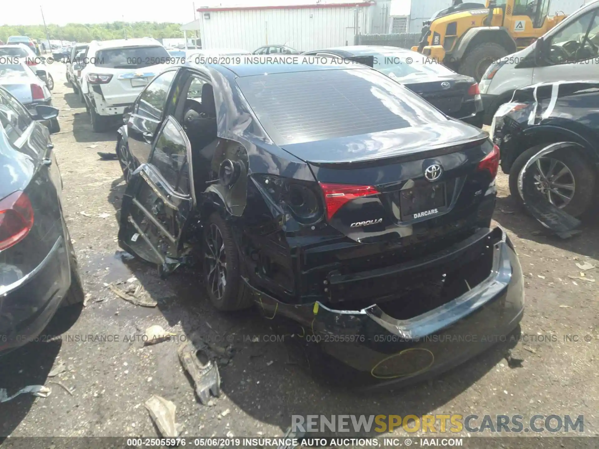 3 Photograph of a damaged car 2T1BURHE4KC186331 TOYOTA COROLLA 2019