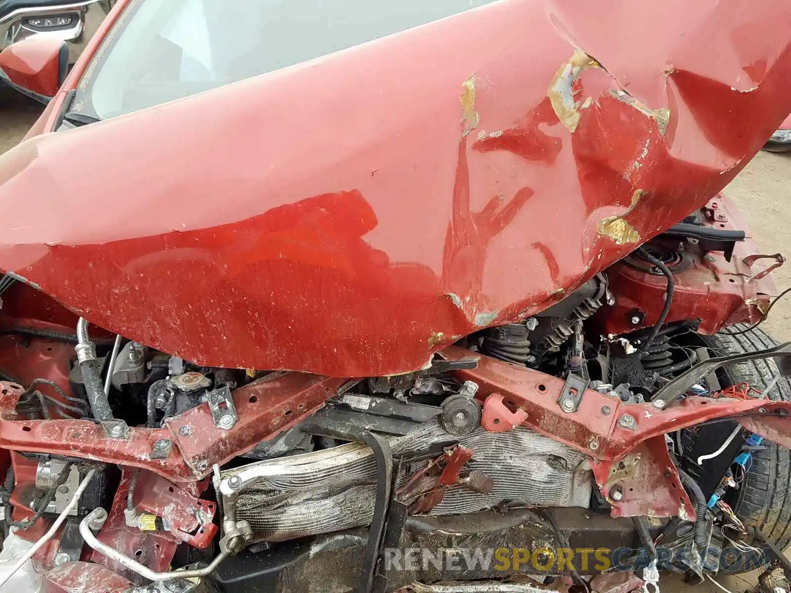 7 Photograph of a damaged car 2T1BURHE4KC187592 TOYOTA COROLLA 2019