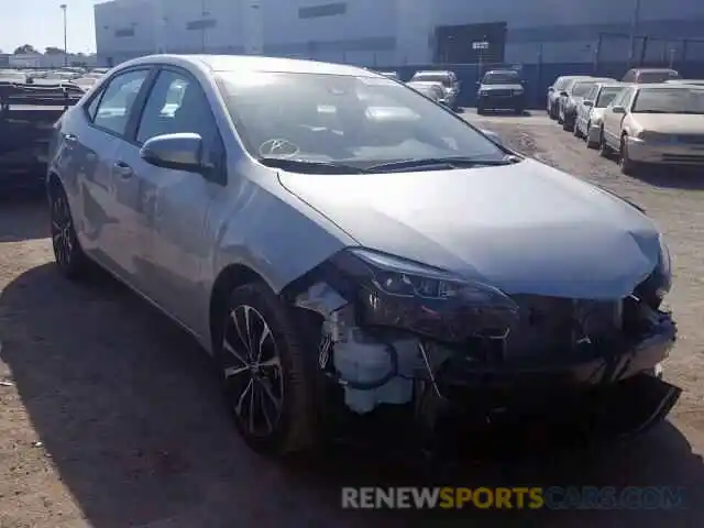 1 Photograph of a damaged car 2T1BURHE4KC188273 TOYOTA COROLLA 2019