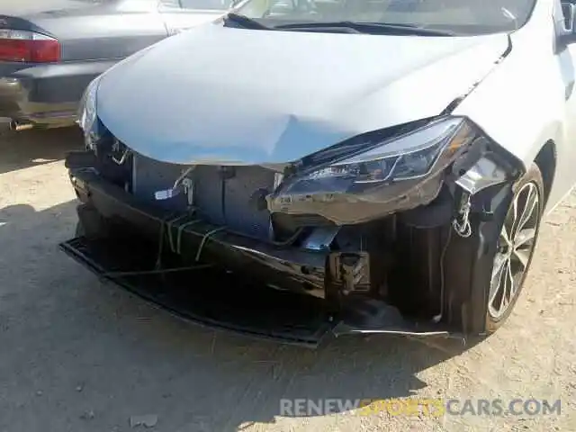 9 Photograph of a damaged car 2T1BURHE4KC188273 TOYOTA COROLLA 2019