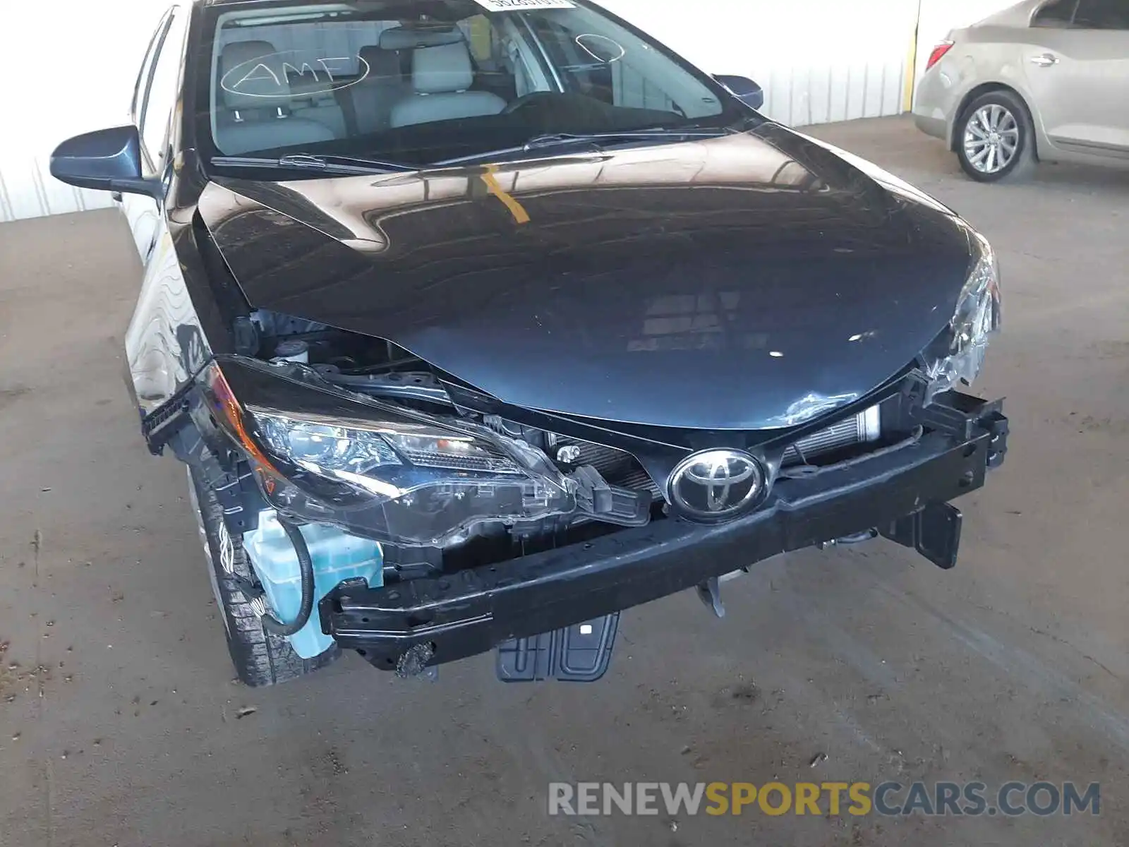 9 Photograph of a damaged car 2T1BURHE4KC188953 TOYOTA COROLLA 2019