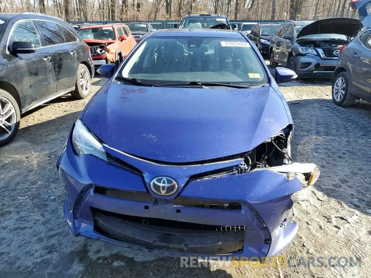 5 Photograph of a damaged car 2T1BURHE4KC189228 TOYOTA COROLLA 2019