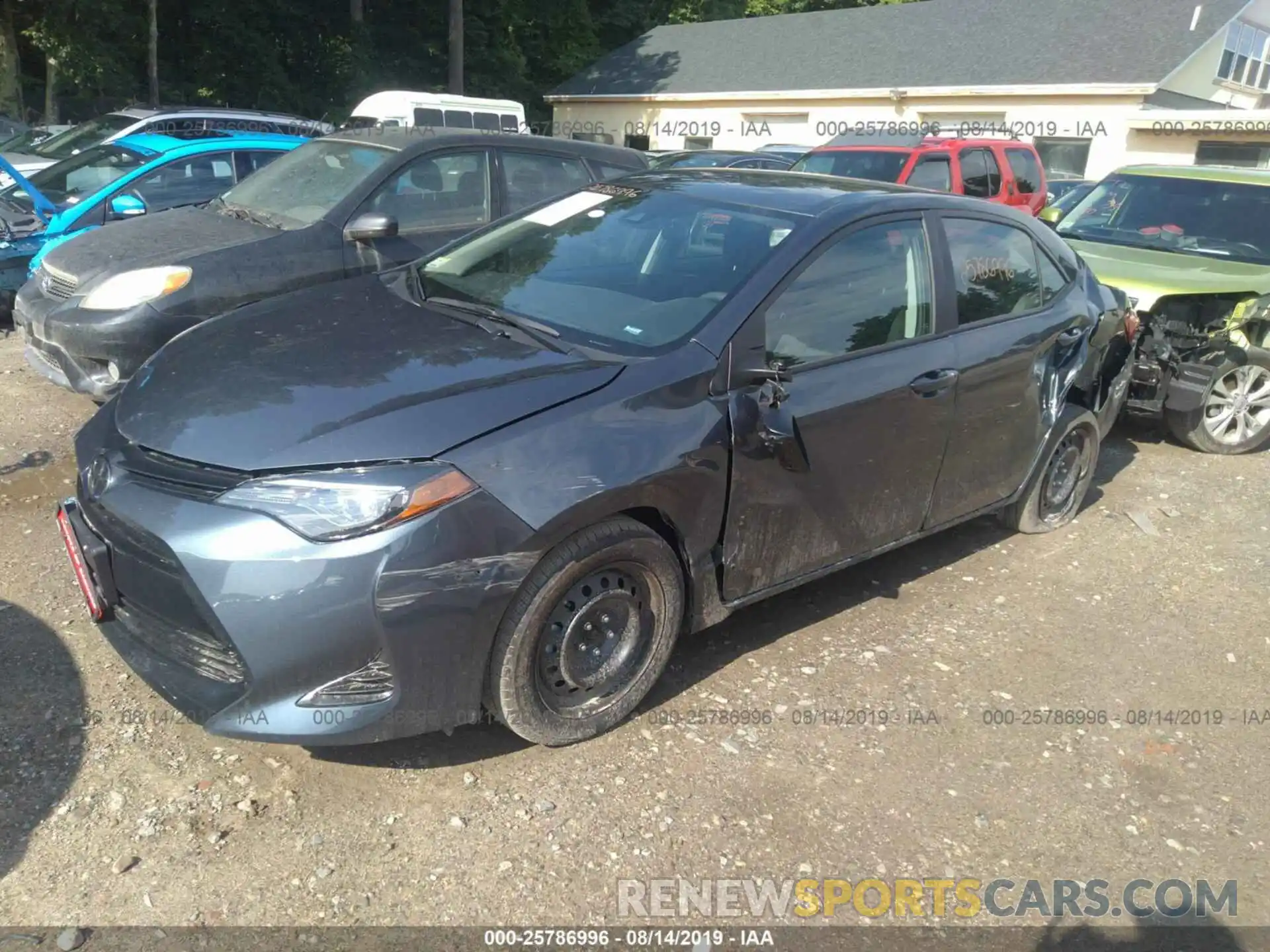 2 Photograph of a damaged car 2T1BURHE4KC189410 TOYOTA COROLLA 2019