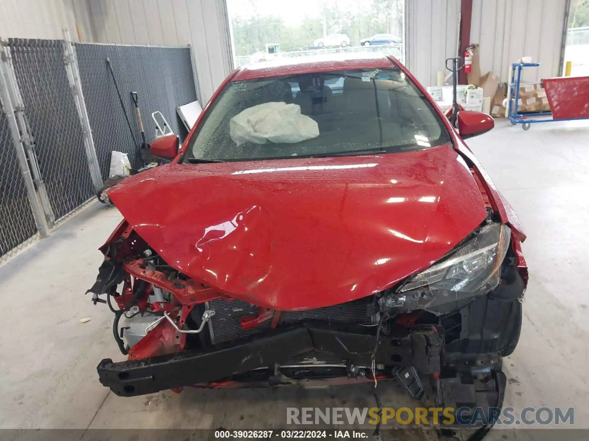 12 Photograph of a damaged car 2T1BURHE4KC189486 TOYOTA COROLLA 2019