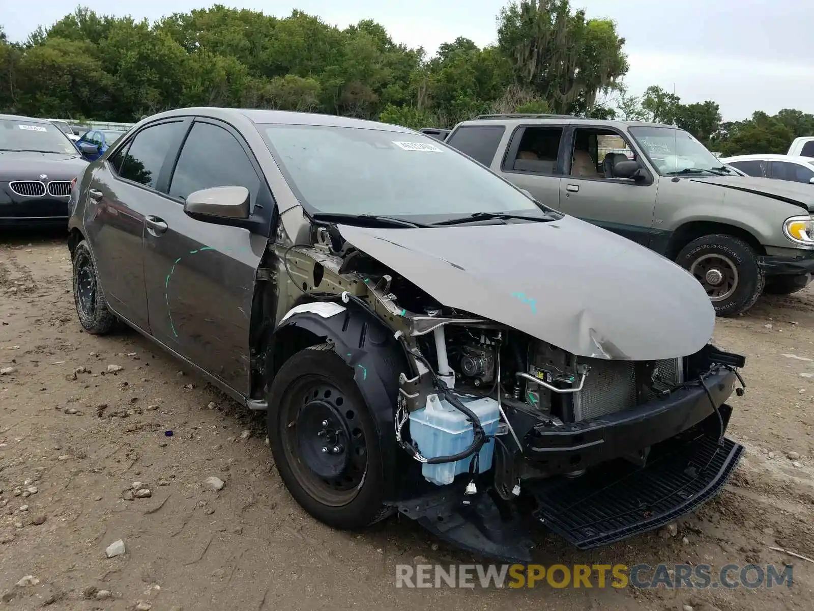 1 Photograph of a damaged car 2T1BURHE4KC190301 TOYOTA COROLLA 2019