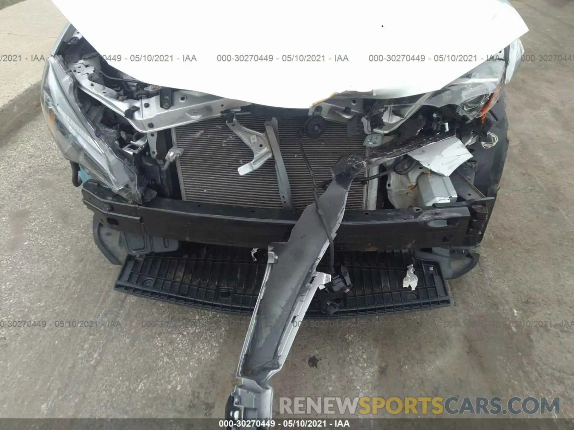 6 Фотография поврежденного автомобиля 2T1BURHE4KC191450 TOYOTA COROLLA 2019