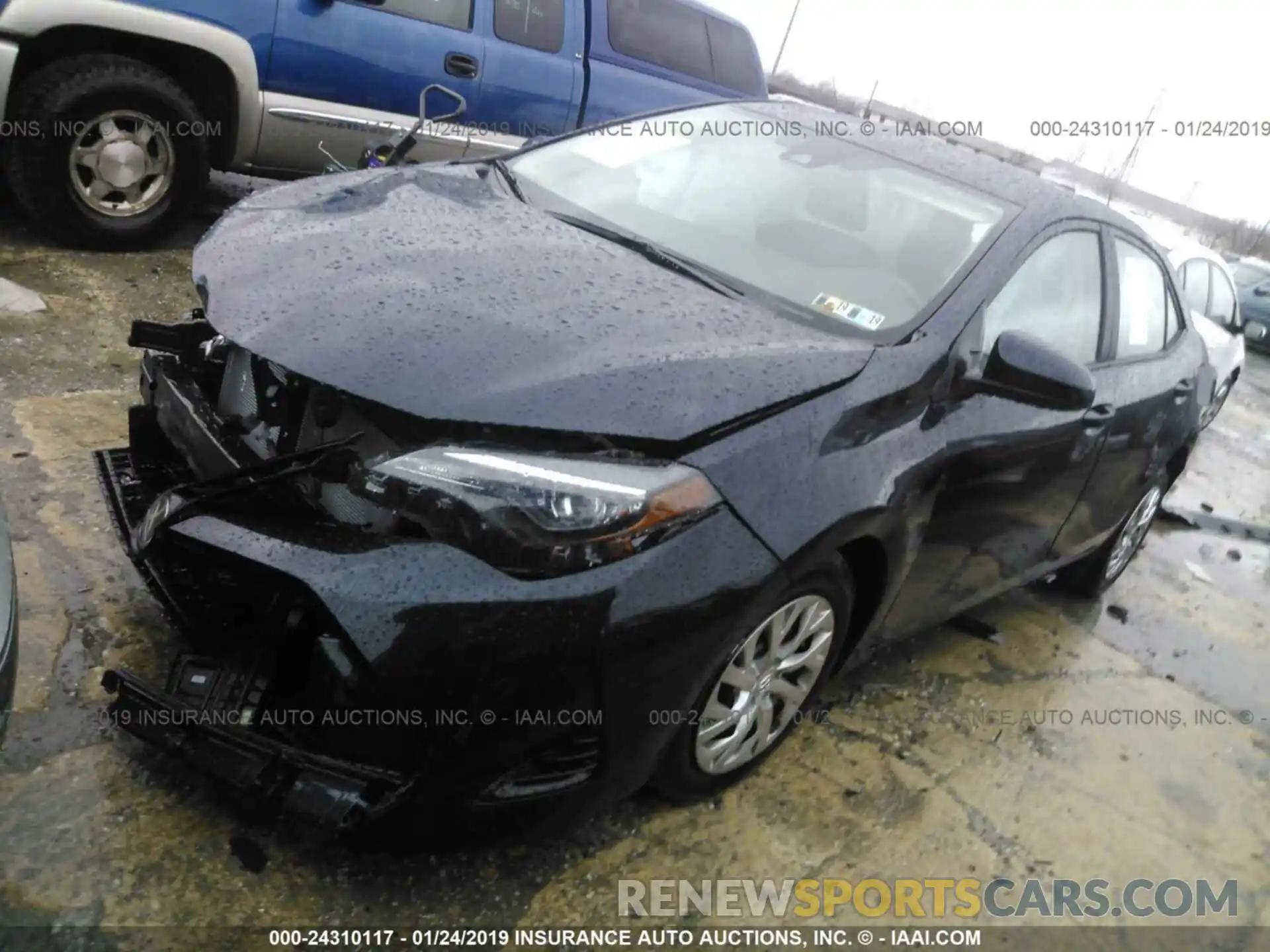 2 Photograph of a damaged car 2T1BURHE4KC193005 TOYOTA COROLLA 2019