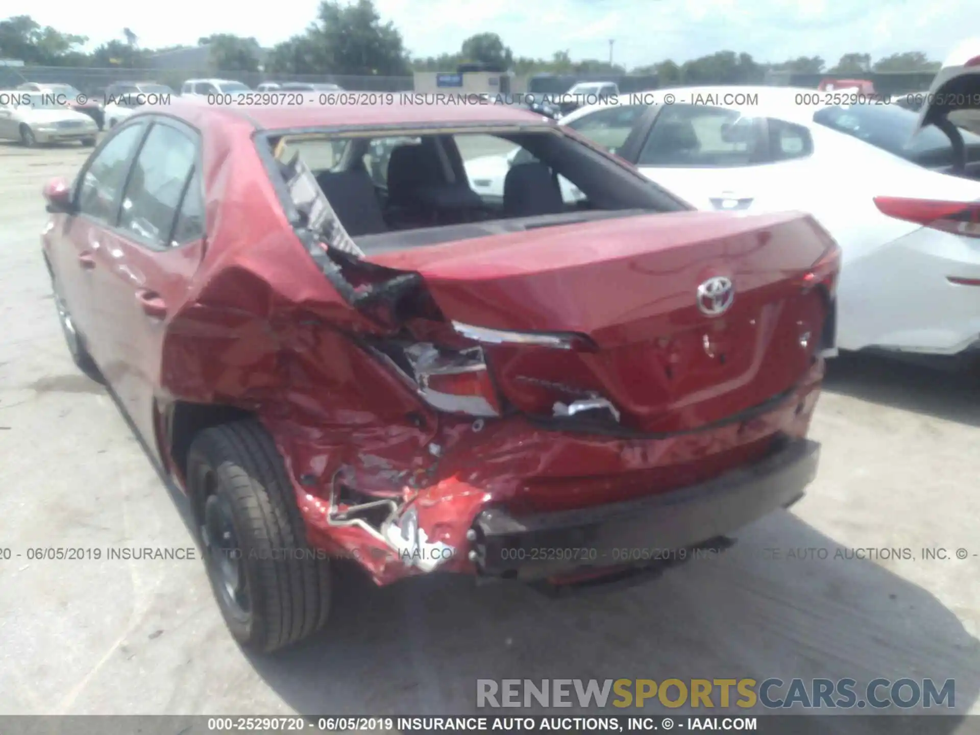 6 Photograph of a damaged car 2T1BURHE4KC193294 TOYOTA COROLLA 2019