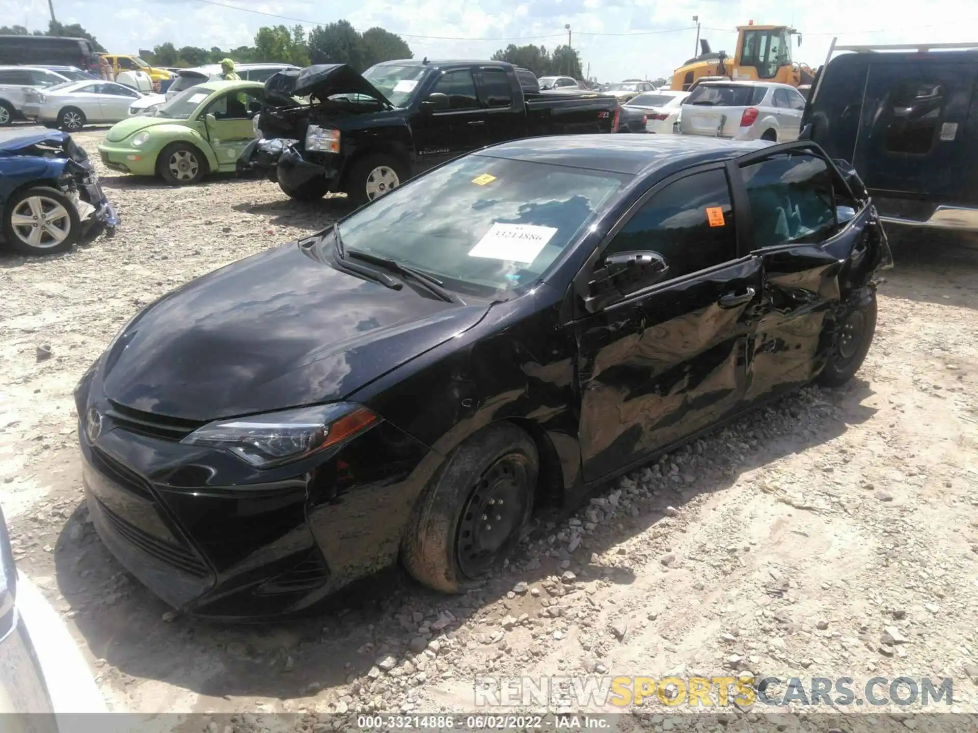 2 Photograph of a damaged car 2T1BURHE4KC194641 TOYOTA COROLLA 2019