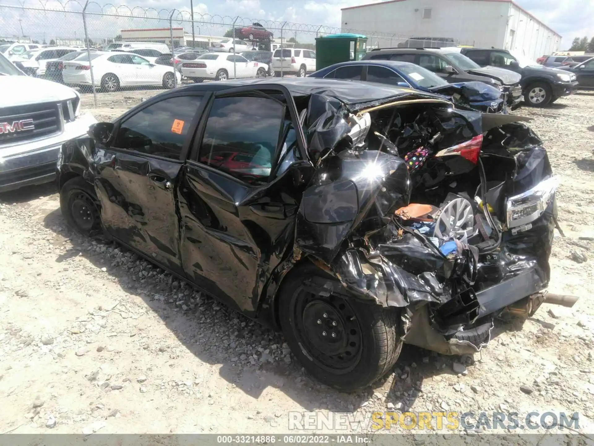 3 Photograph of a damaged car 2T1BURHE4KC194641 TOYOTA COROLLA 2019