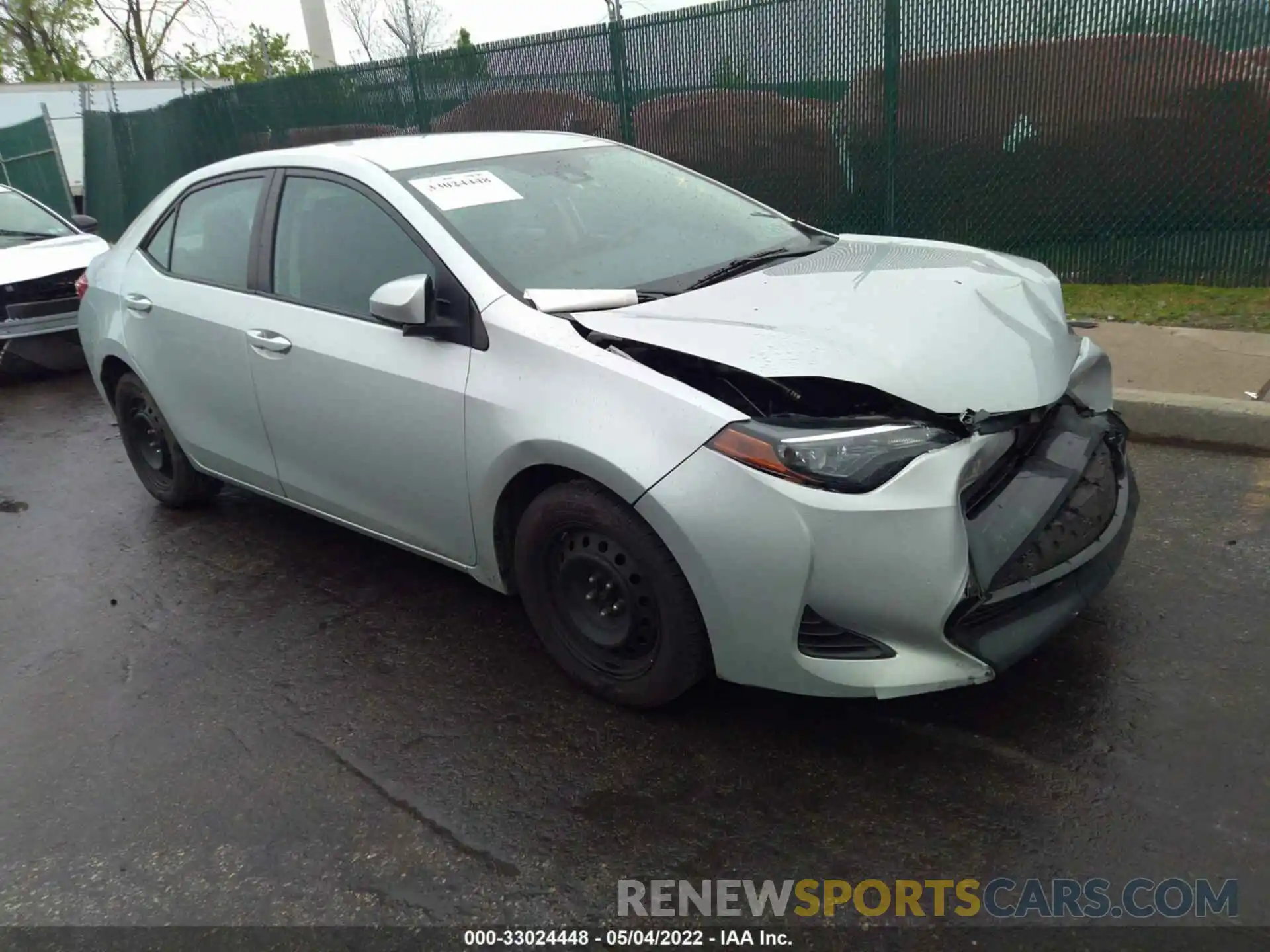 1 Photograph of a damaged car 2T1BURHE4KC198852 TOYOTA COROLLA 2019