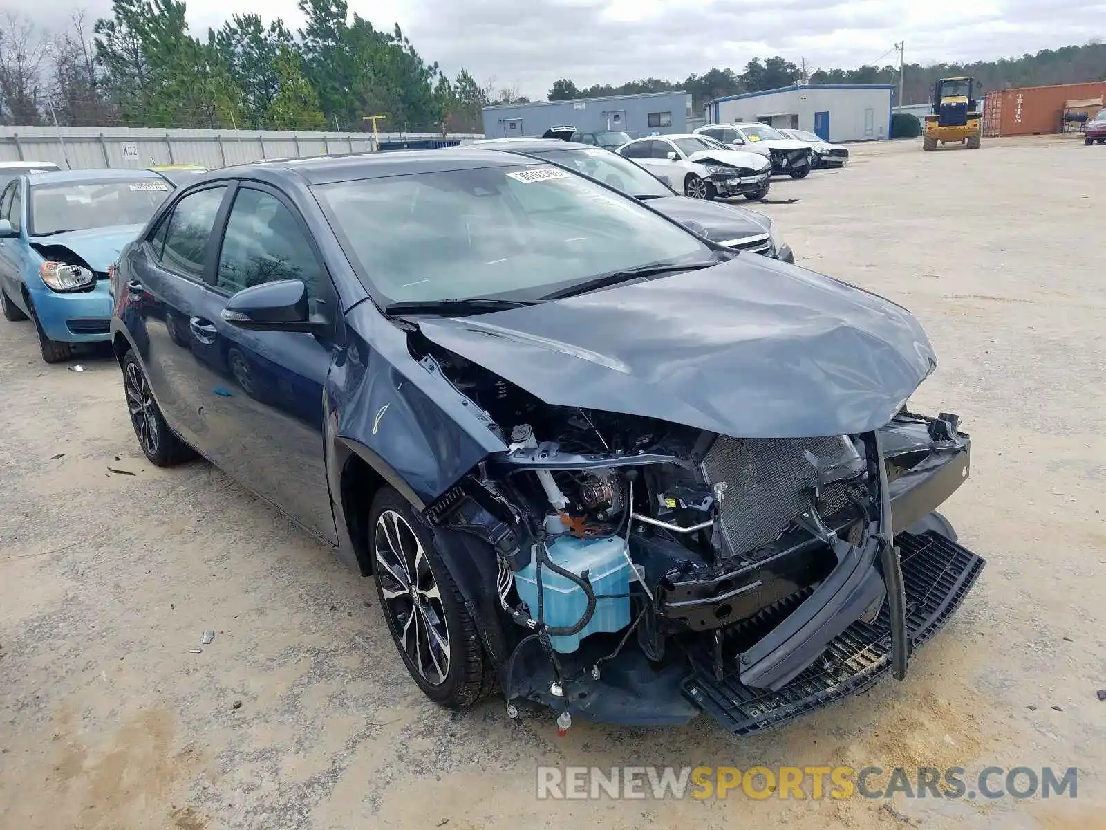 1 Photograph of a damaged car 2T1BURHE4KC199032 TOYOTA COROLLA 2019