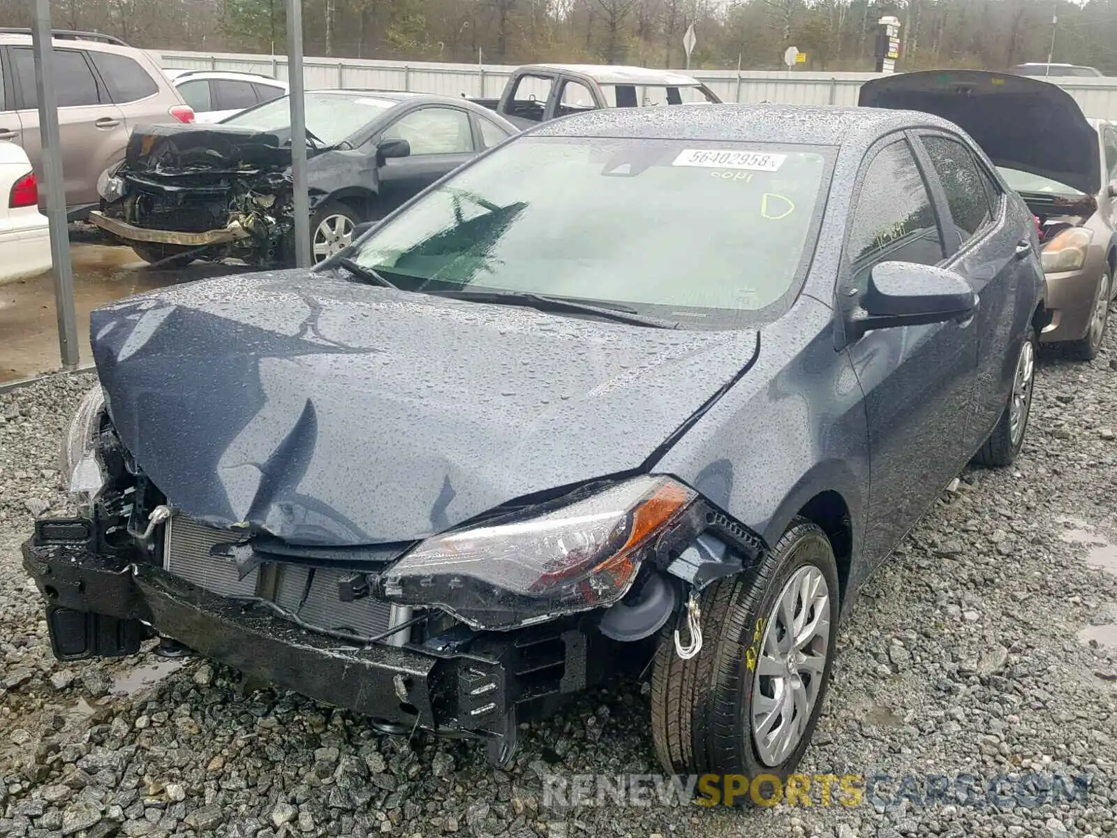 2 Photograph of a damaged car 2T1BURHE4KC200602 TOYOTA COROLLA 2019