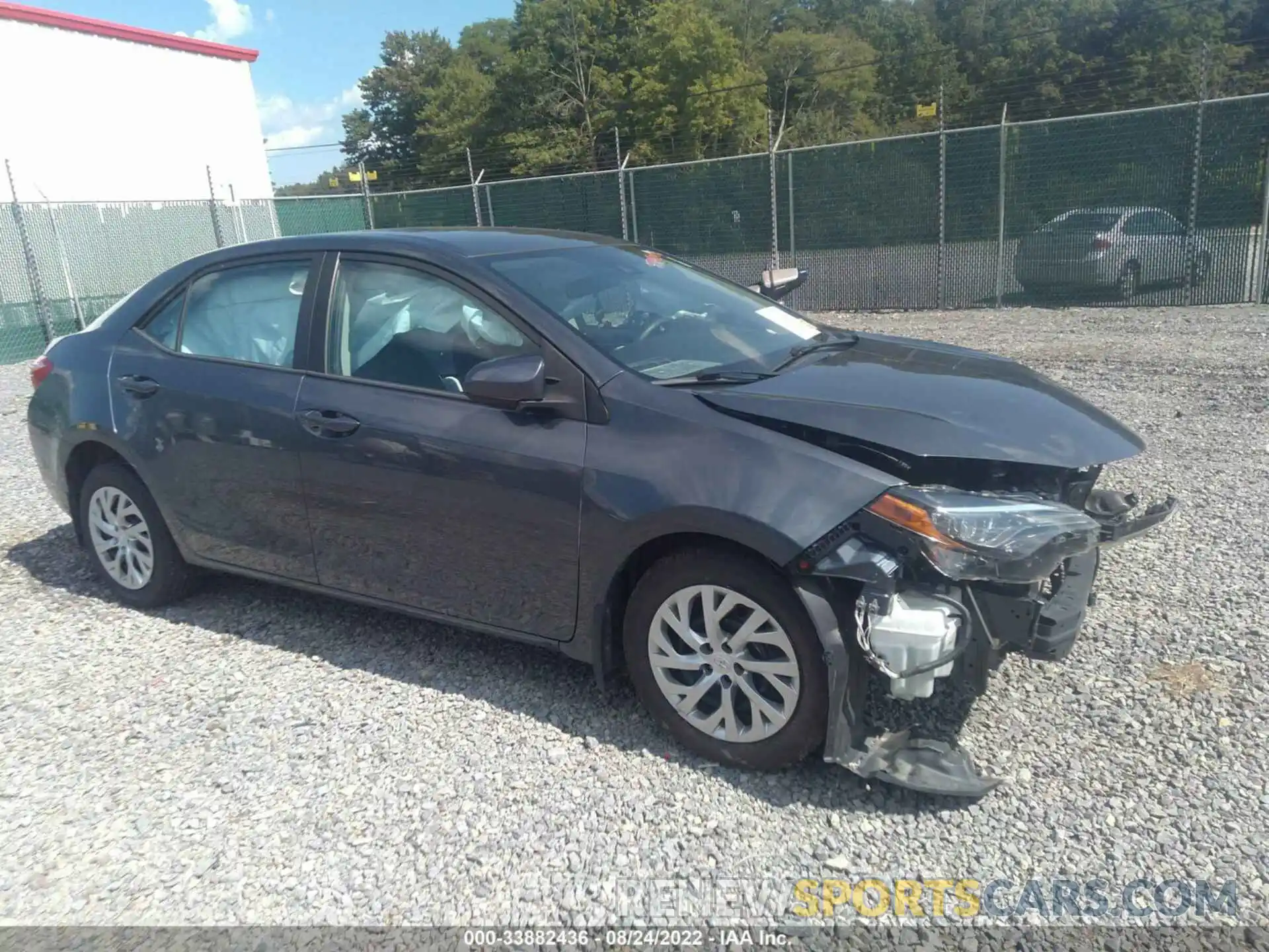 1 Photograph of a damaged car 2T1BURHE4KC201071 TOYOTA COROLLA 2019