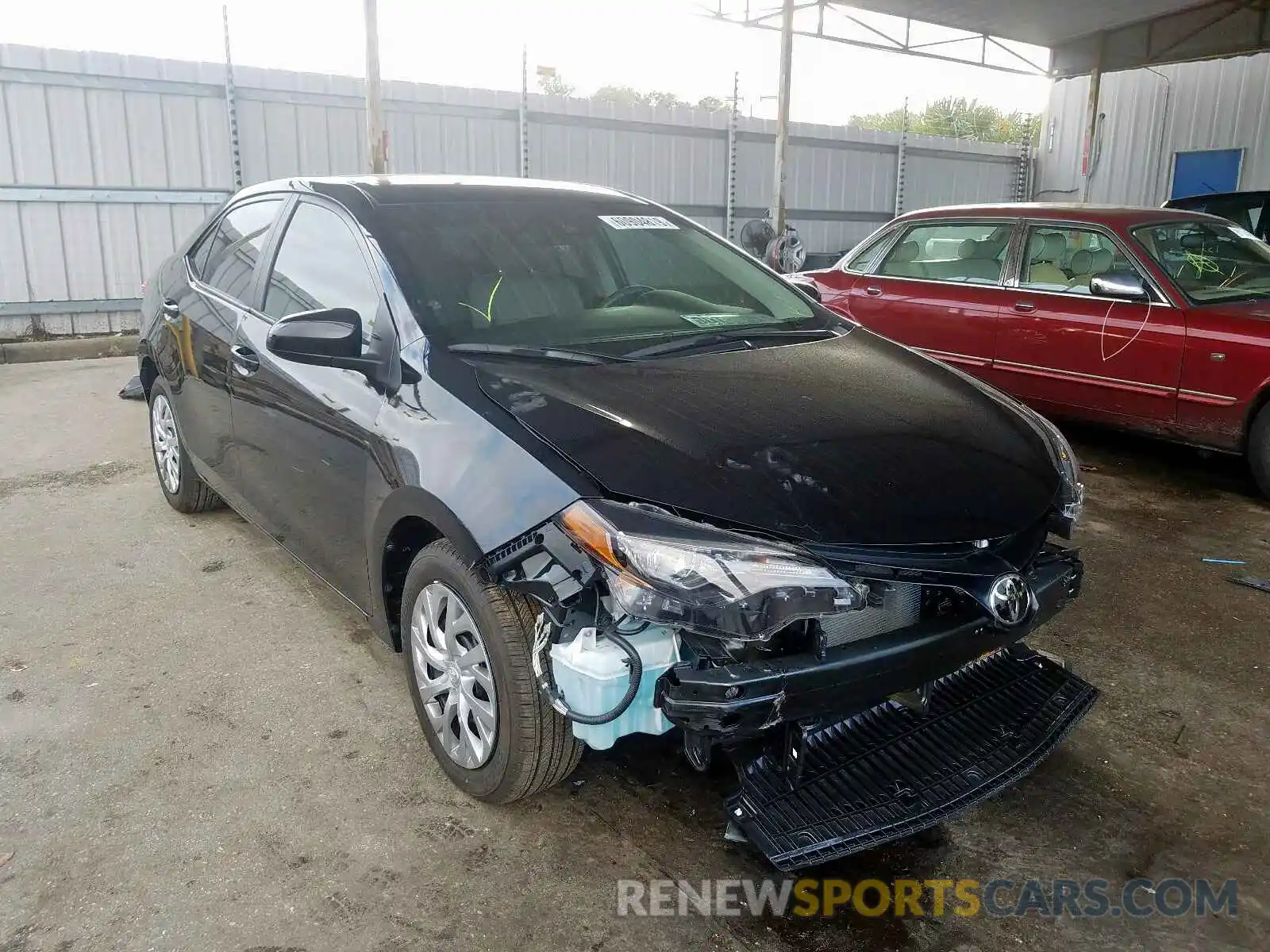 1 Photograph of a damaged car 2T1BURHE4KC201989 TOYOTA COROLLA 2019