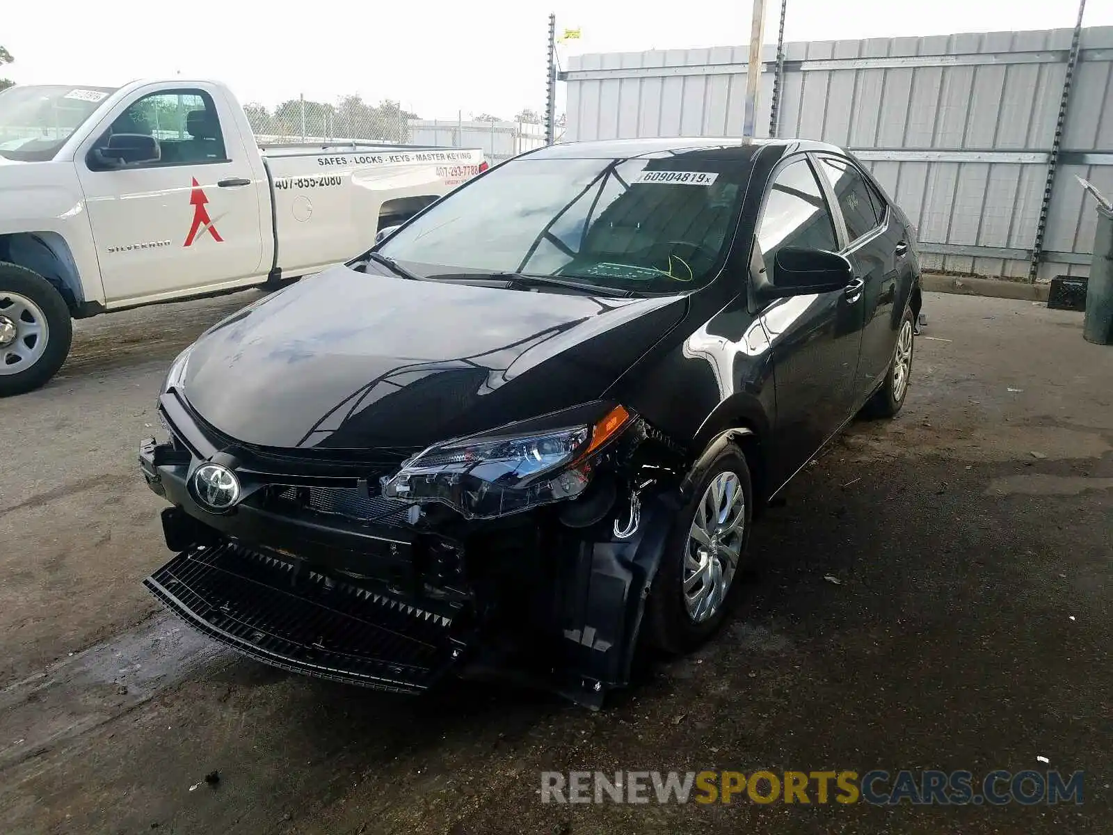 2 Photograph of a damaged car 2T1BURHE4KC201989 TOYOTA COROLLA 2019