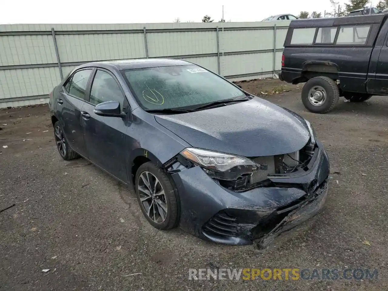 1 Photograph of a damaged car 2T1BURHE4KC202415 TOYOTA COROLLA 2019