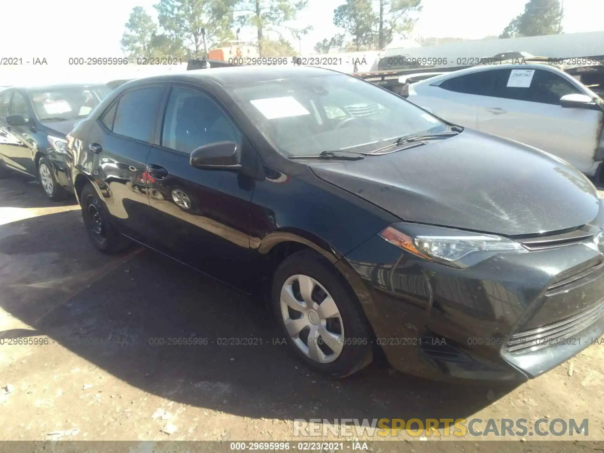 6 Photograph of a damaged car 2T1BURHE4KC203550 TOYOTA COROLLA 2019