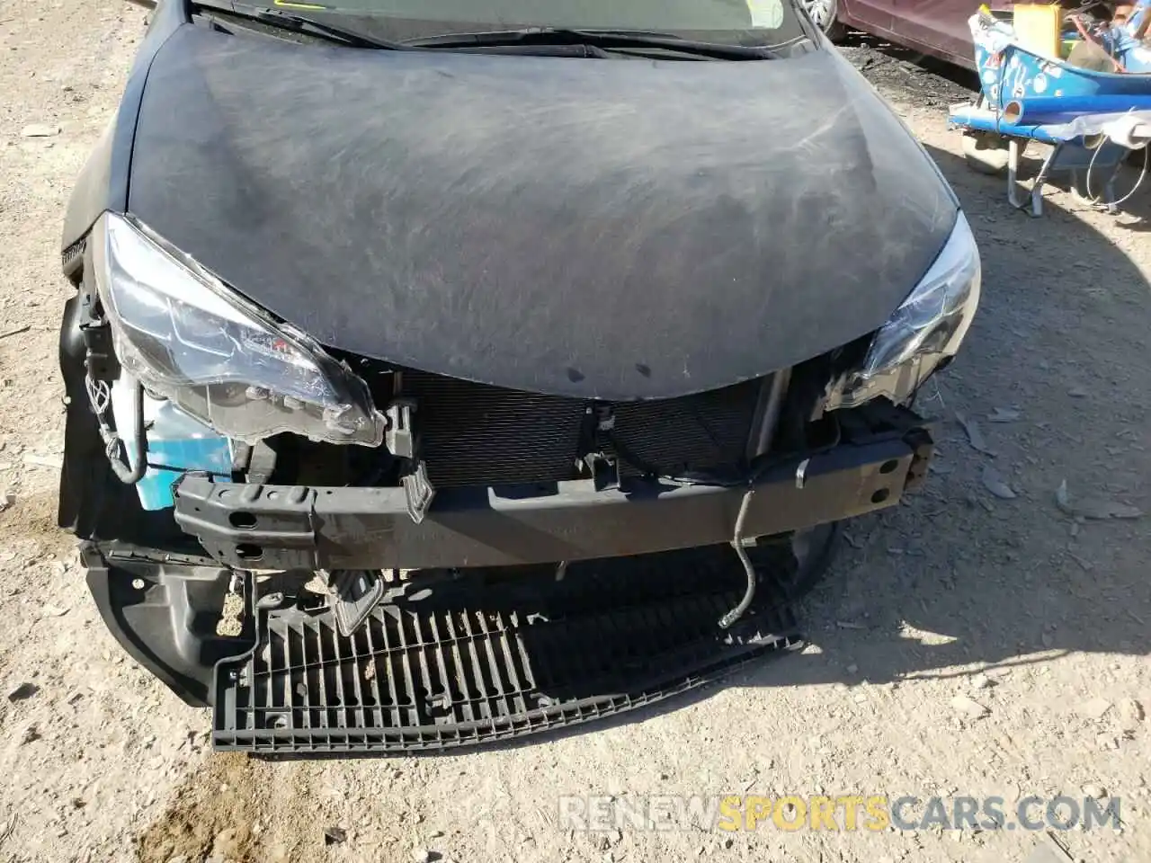 9 Photograph of a damaged car 2T1BURHE4KC203757 TOYOTA COROLLA 2019