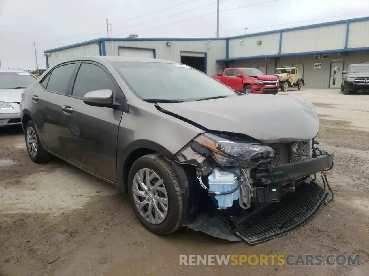 1 Photograph of a damaged car 2T1BURHE4KC204293 TOYOTA COROLLA 2019