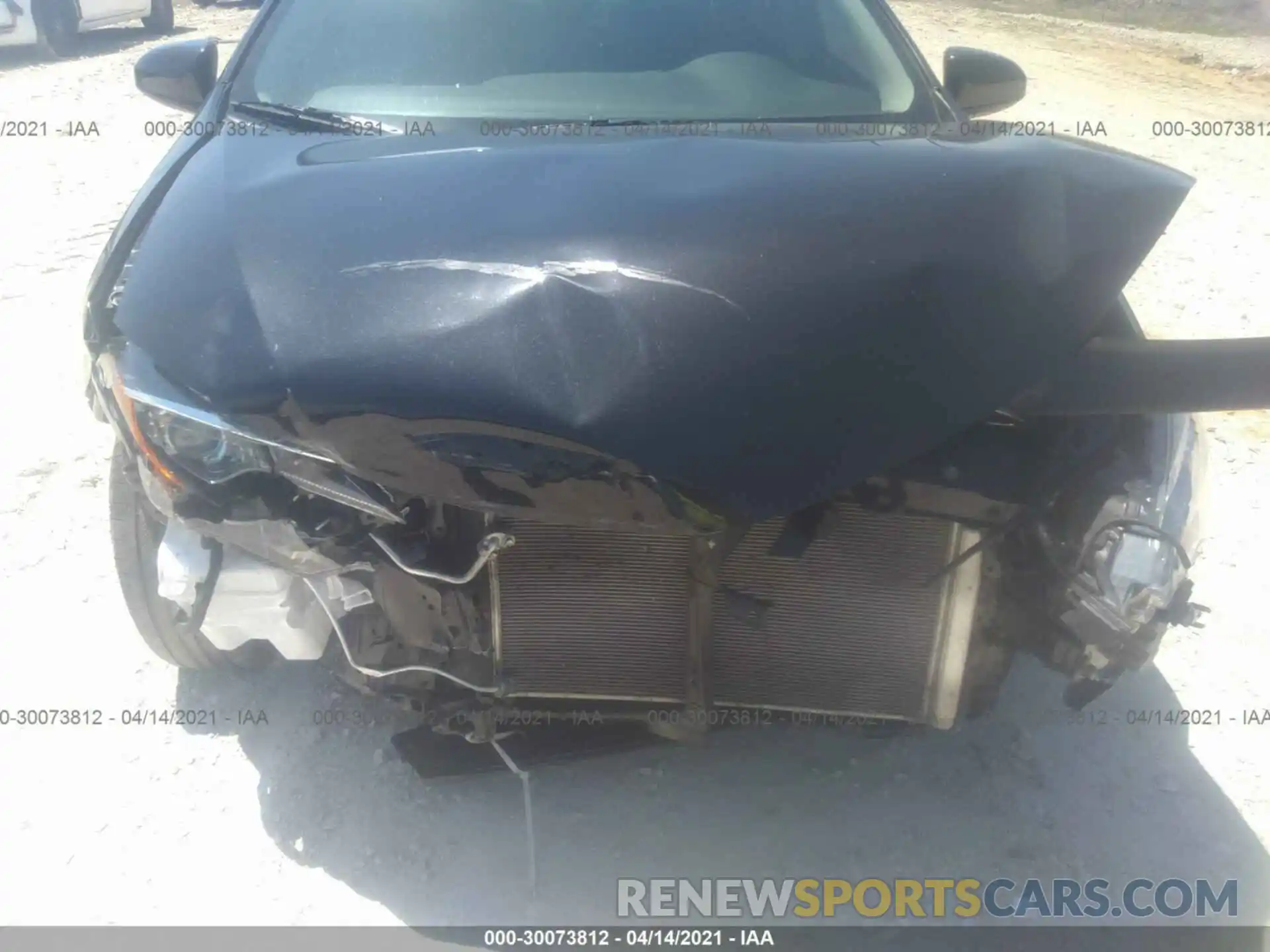 6 Фотография поврежденного автомобиля 2T1BURHE4KC204309 TOYOTA COROLLA 2019