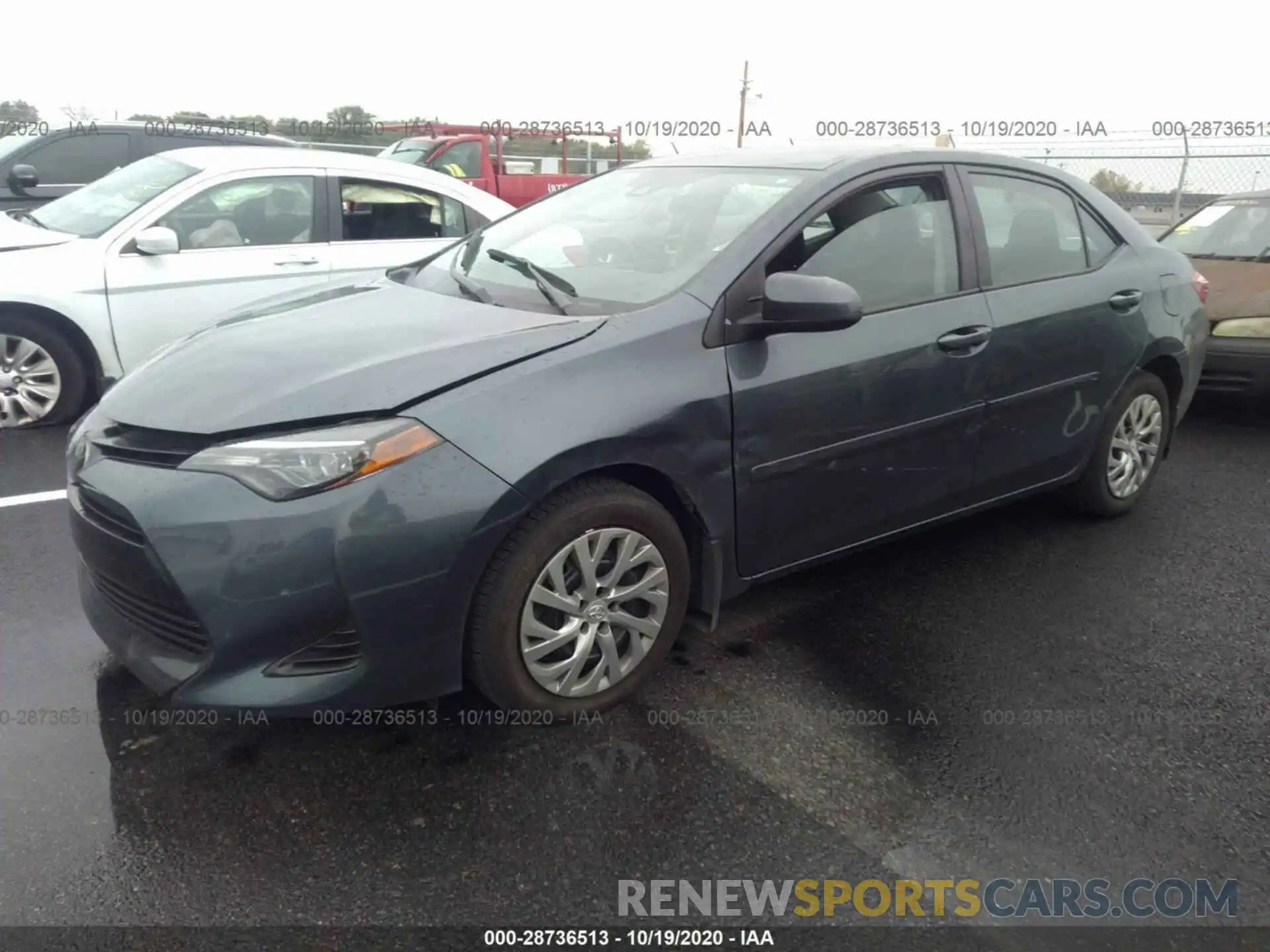 2 Photograph of a damaged car 2T1BURHE4KC205203 TOYOTA COROLLA 2019