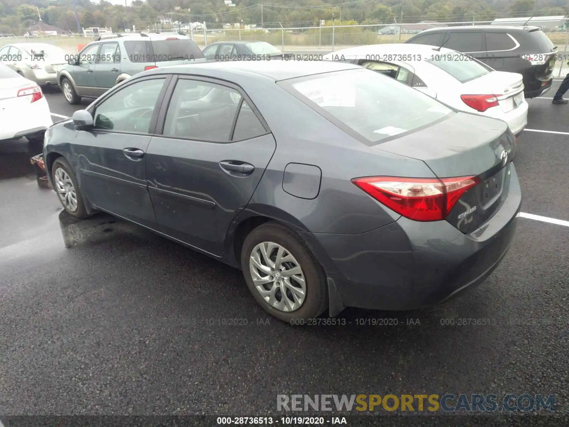 3 Photograph of a damaged car 2T1BURHE4KC205203 TOYOTA COROLLA 2019