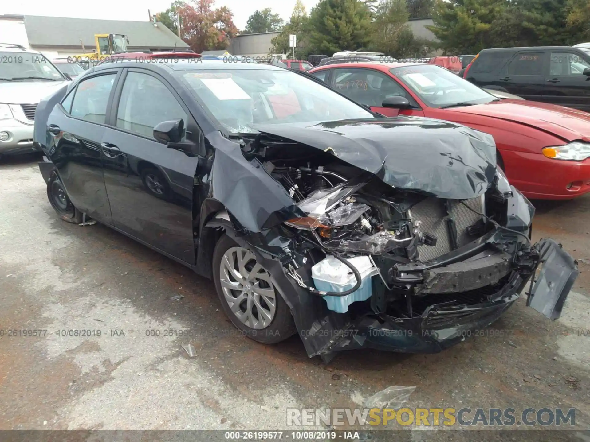 1 Photograph of a damaged car 2T1BURHE4KC205251 TOYOTA COROLLA 2019