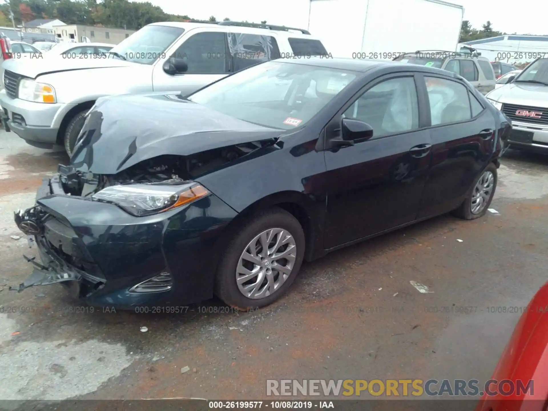 2 Photograph of a damaged car 2T1BURHE4KC205251 TOYOTA COROLLA 2019