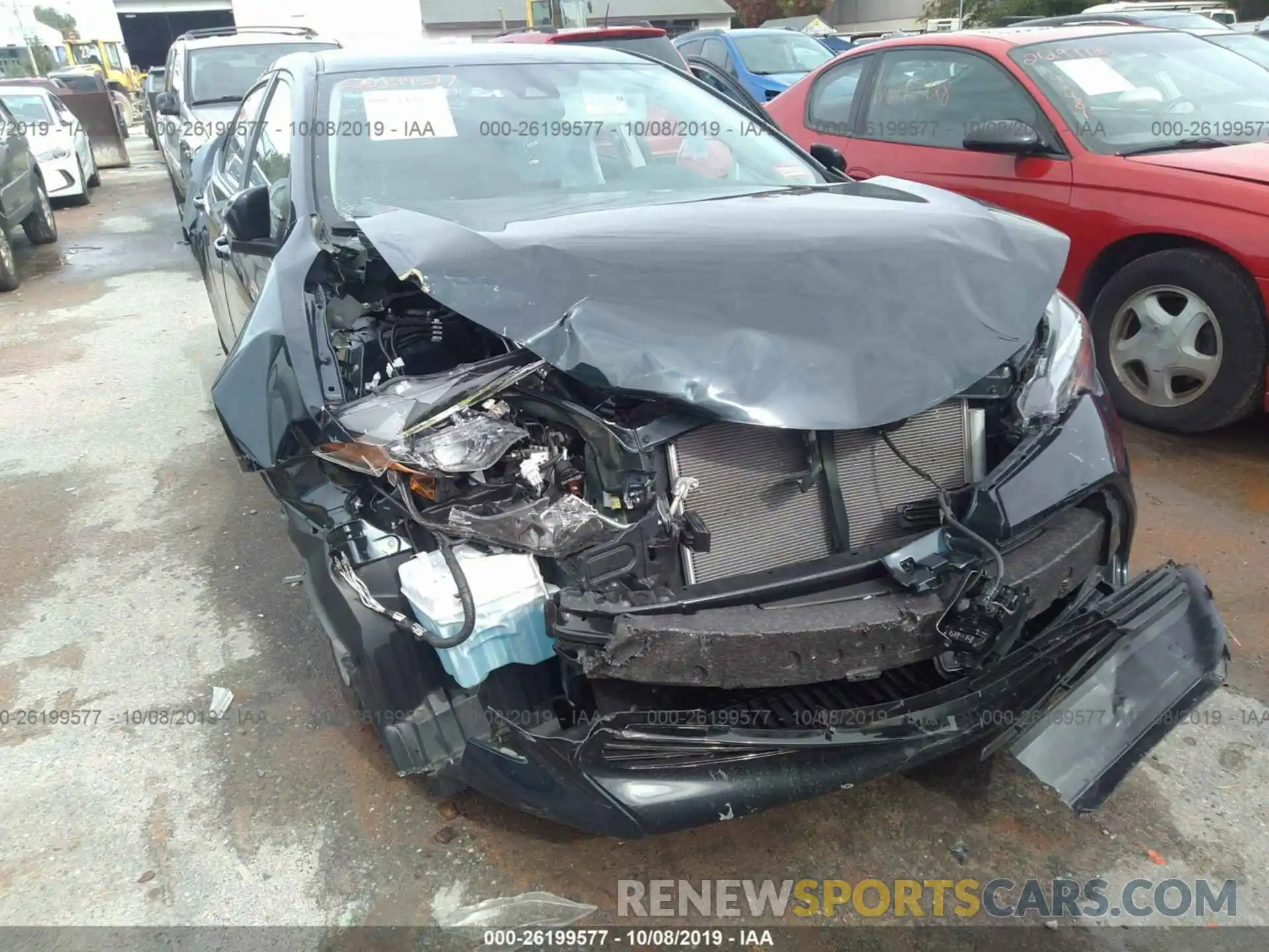 6 Photograph of a damaged car 2T1BURHE4KC205251 TOYOTA COROLLA 2019