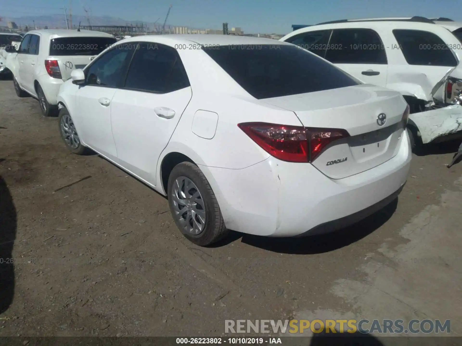 6 Photograph of a damaged car 2T1BURHE4KC205783 TOYOTA COROLLA 2019