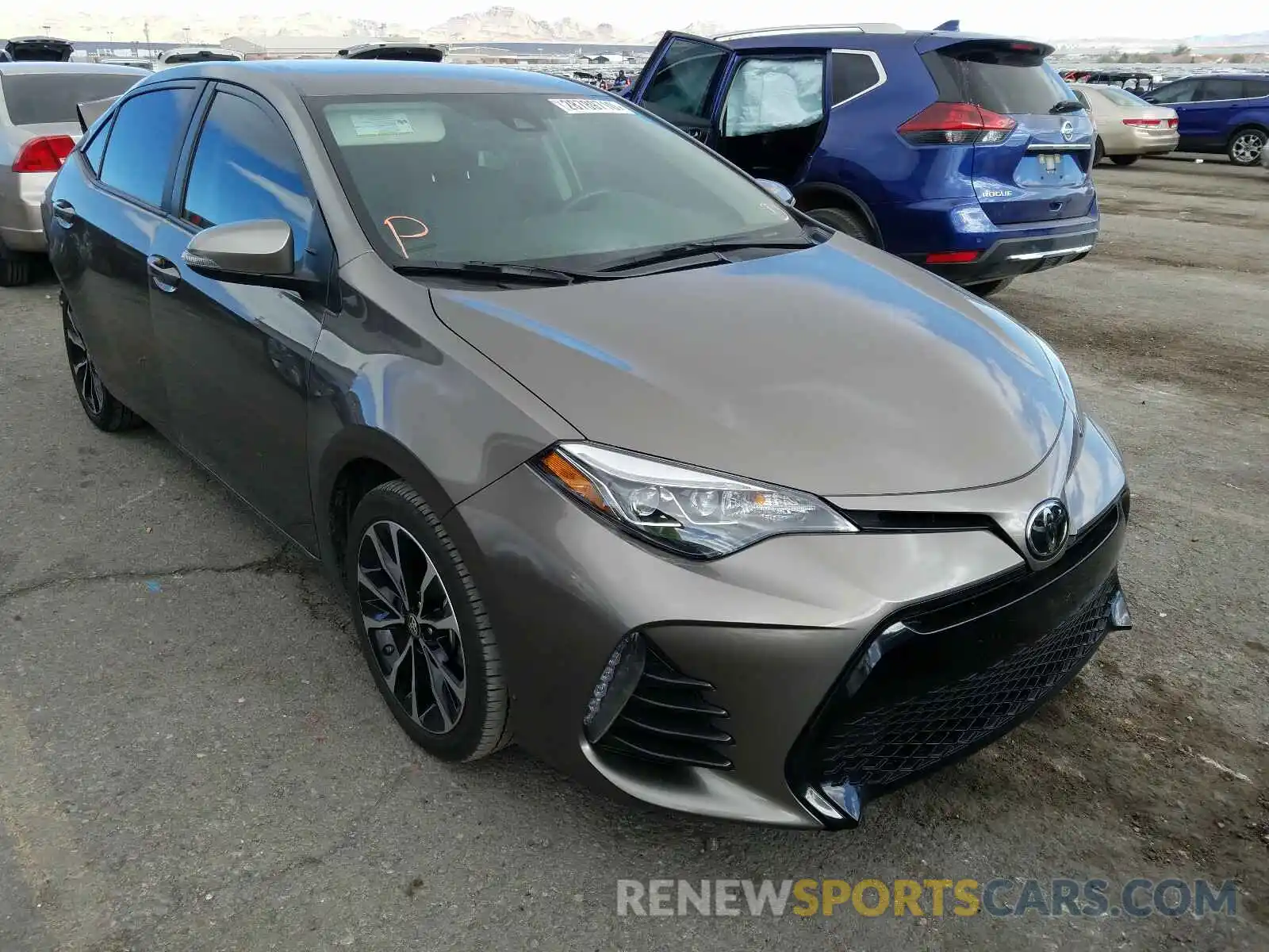 1 Photograph of a damaged car 2T1BURHE4KC207405 TOYOTA COROLLA 2019