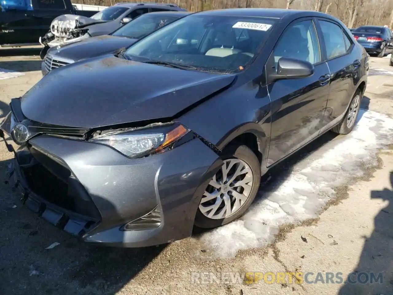 2 Photograph of a damaged car 2T1BURHE4KC207985 TOYOTA COROLLA 2019