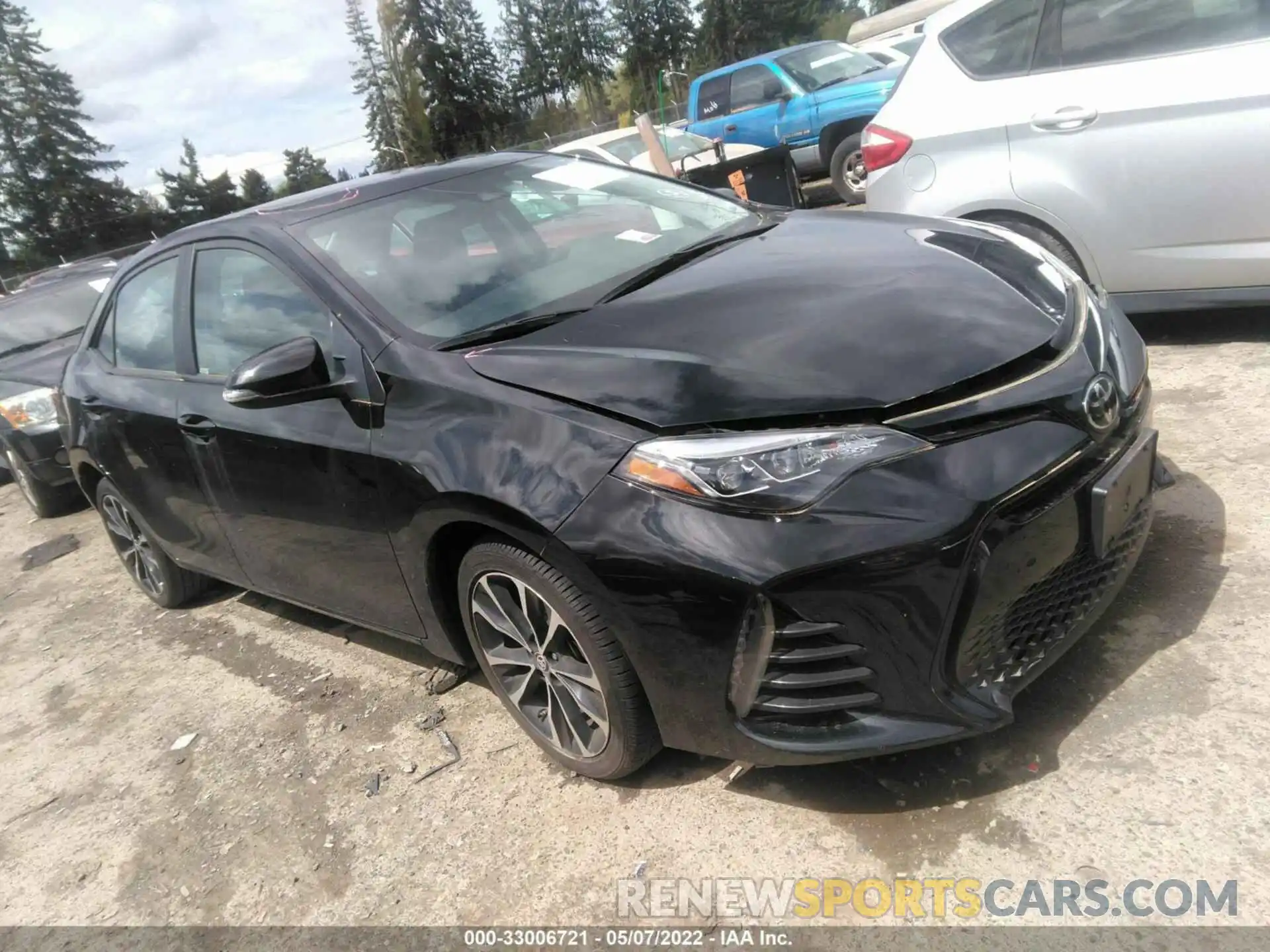 1 Photograph of a damaged car 2T1BURHE4KC208067 TOYOTA COROLLA 2019