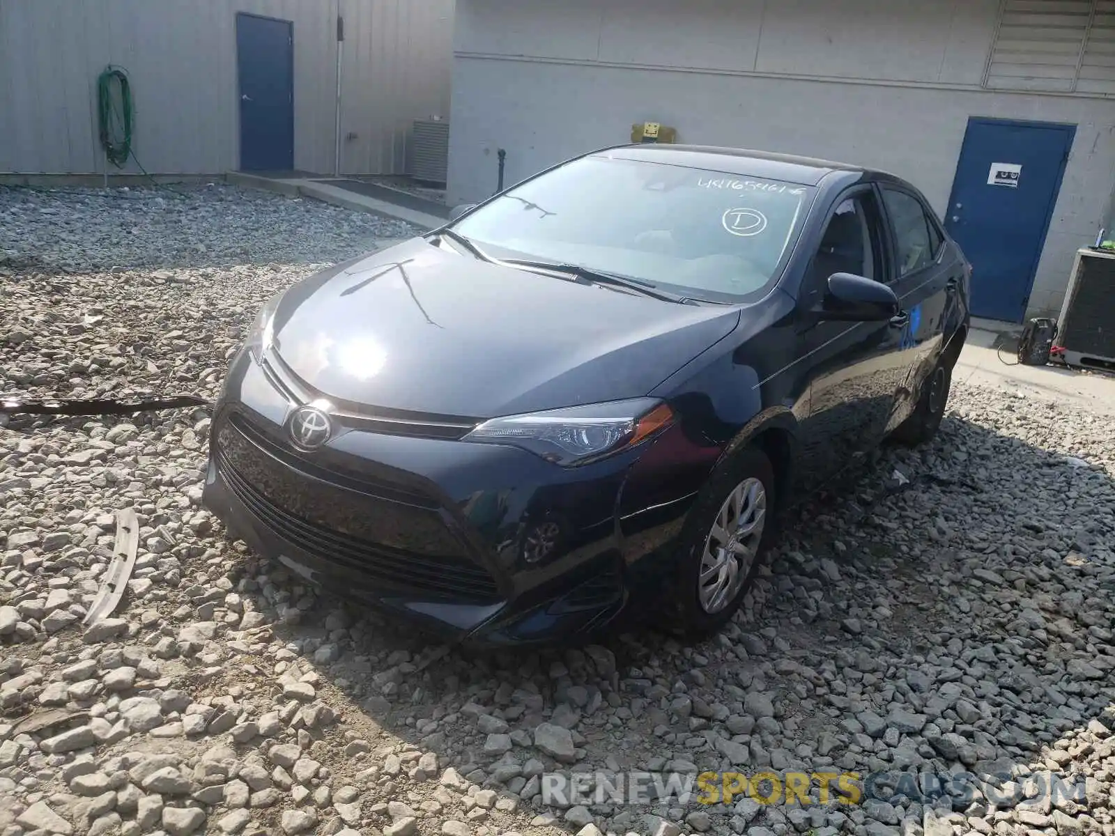 2 Photograph of a damaged car 2T1BURHE4KC208540 TOYOTA COROLLA 2019