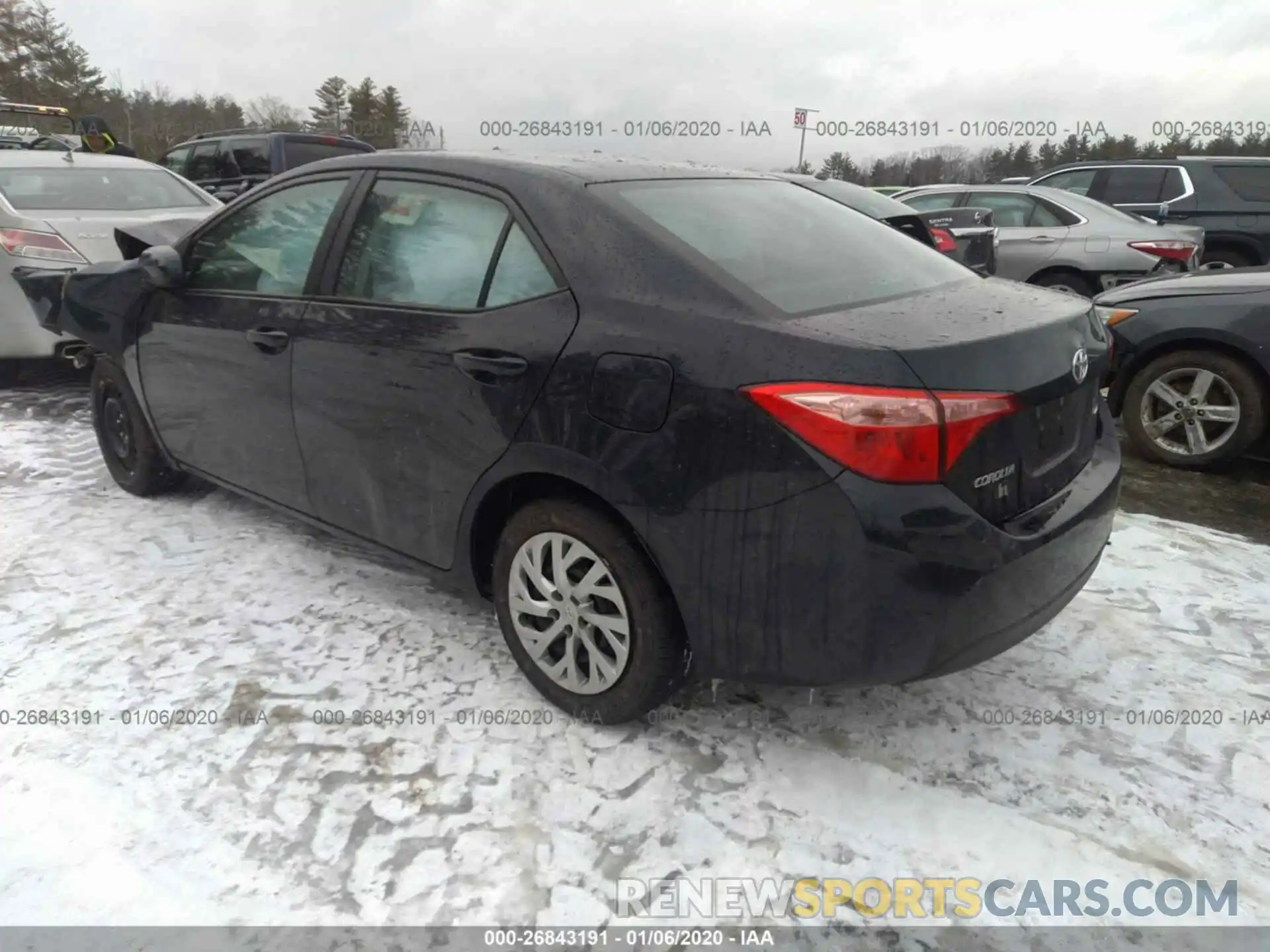 3 Фотография поврежденного автомобиля 2T1BURHE4KC209672 TOYOTA COROLLA 2019