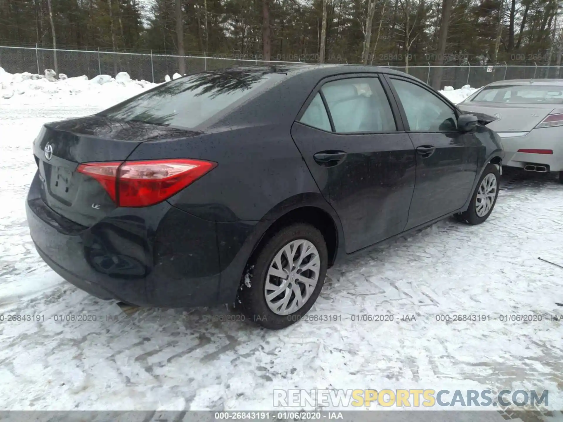 4 Photograph of a damaged car 2T1BURHE4KC209672 TOYOTA COROLLA 2019