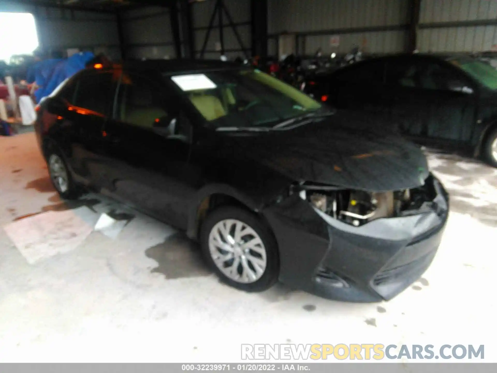 1 Photograph of a damaged car 2T1BURHE4KC209865 TOYOTA COROLLA 2019