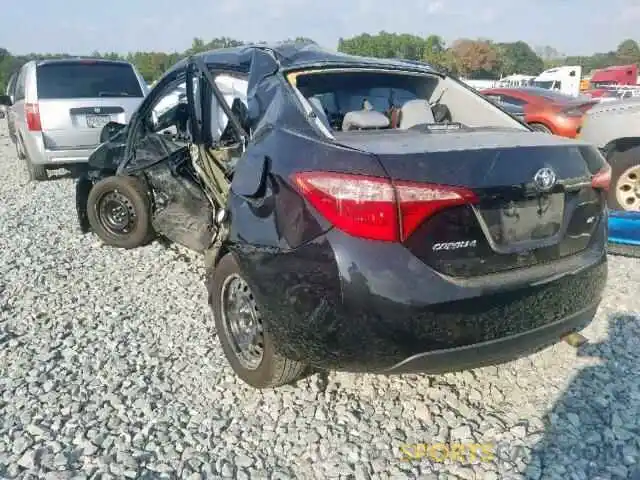 3 Photograph of a damaged car 2T1BURHE4KC209977 TOYOTA COROLLA 2019