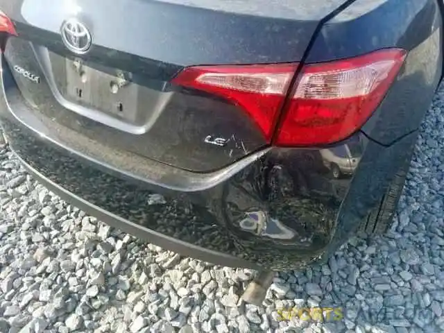 9 Photograph of a damaged car 2T1BURHE4KC209977 TOYOTA COROLLA 2019