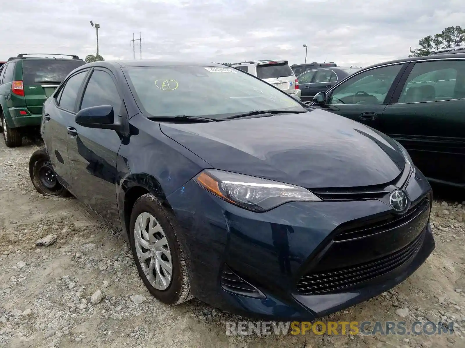 1 Photograph of a damaged car 2T1BURHE4KC210711 TOYOTA COROLLA 2019