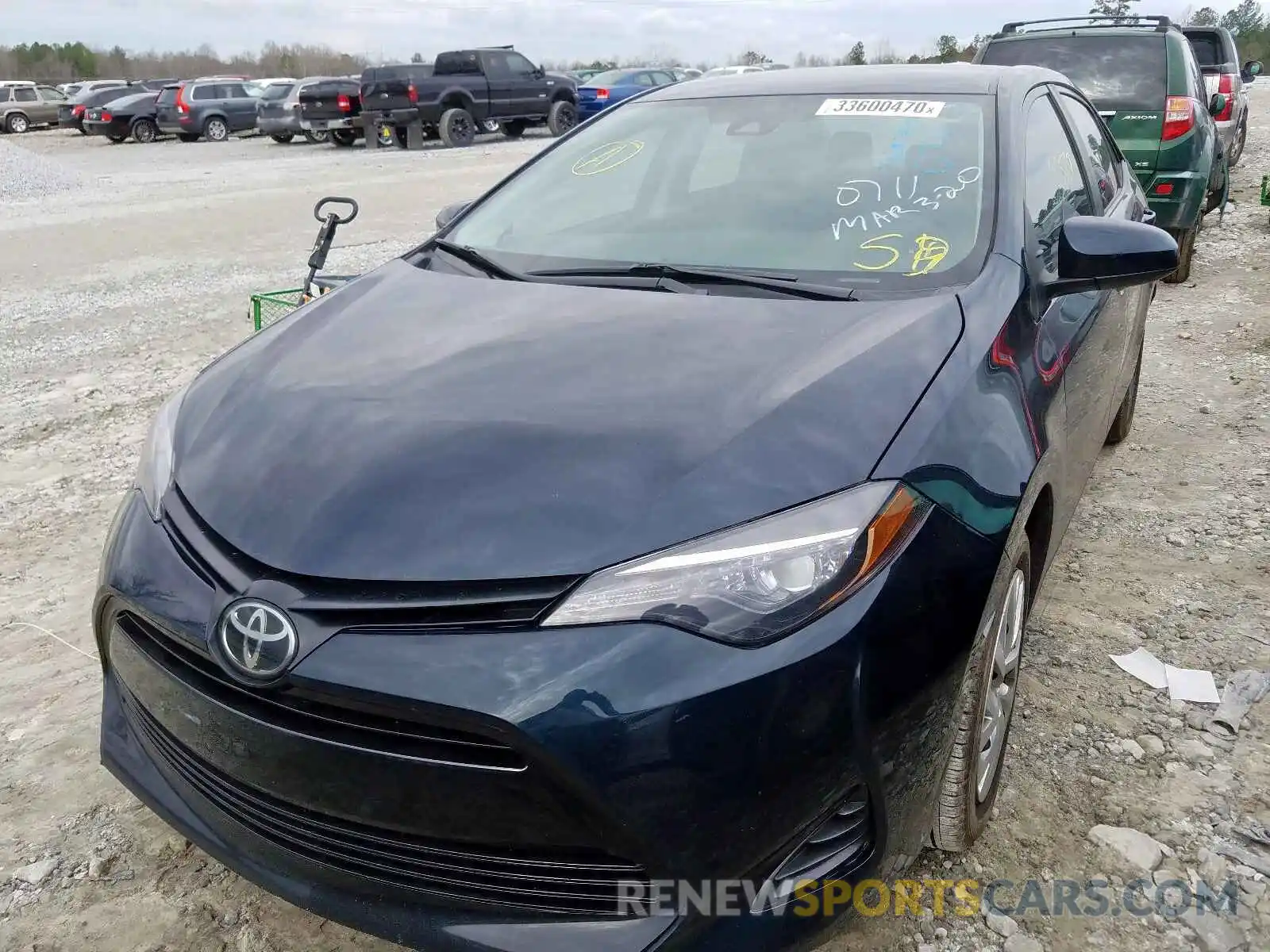 2 Photograph of a damaged car 2T1BURHE4KC210711 TOYOTA COROLLA 2019