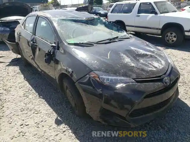 1 Photograph of a damaged car 2T1BURHE4KC210983 TOYOTA COROLLA 2019