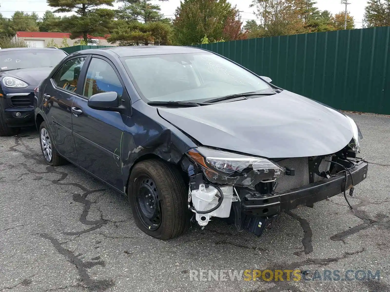 1 Photograph of a damaged car 2T1BURHE4KC211115 TOYOTA COROLLA 2019