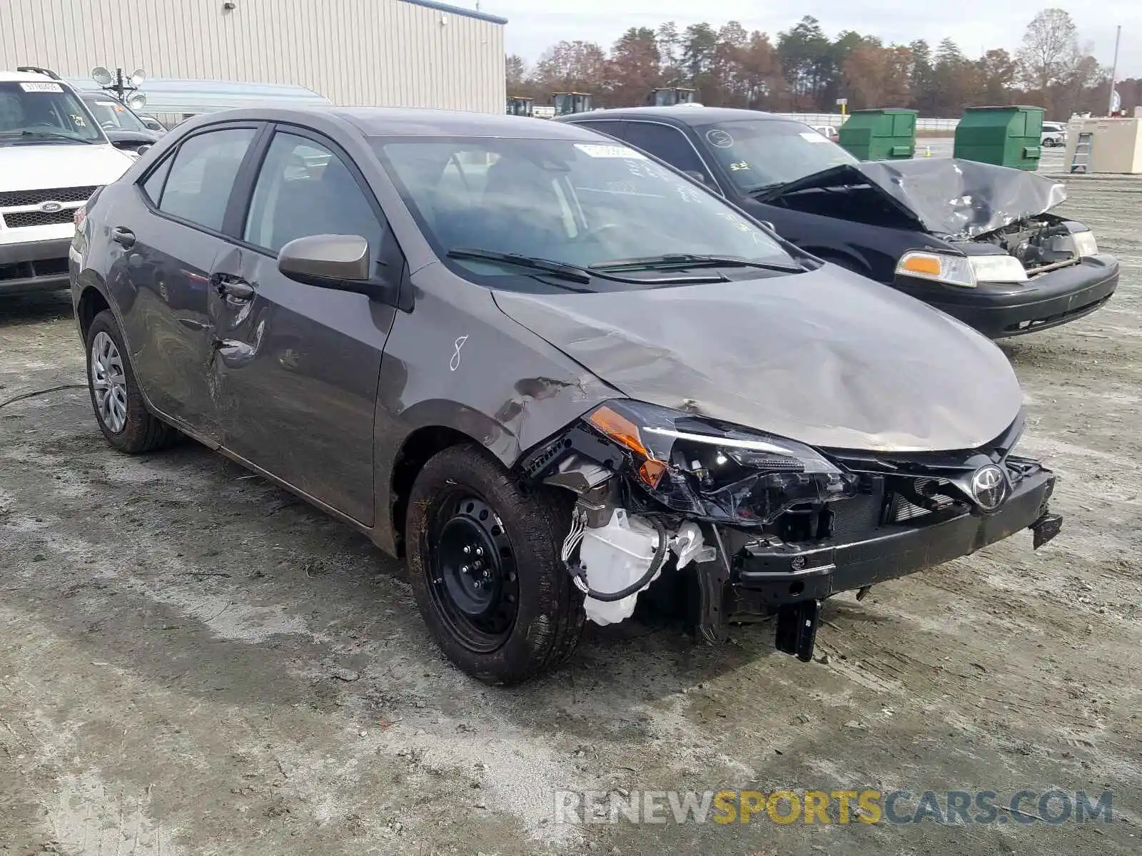 1 Photograph of a damaged car 2T1BURHE4KC211423 TOYOTA COROLLA 2019