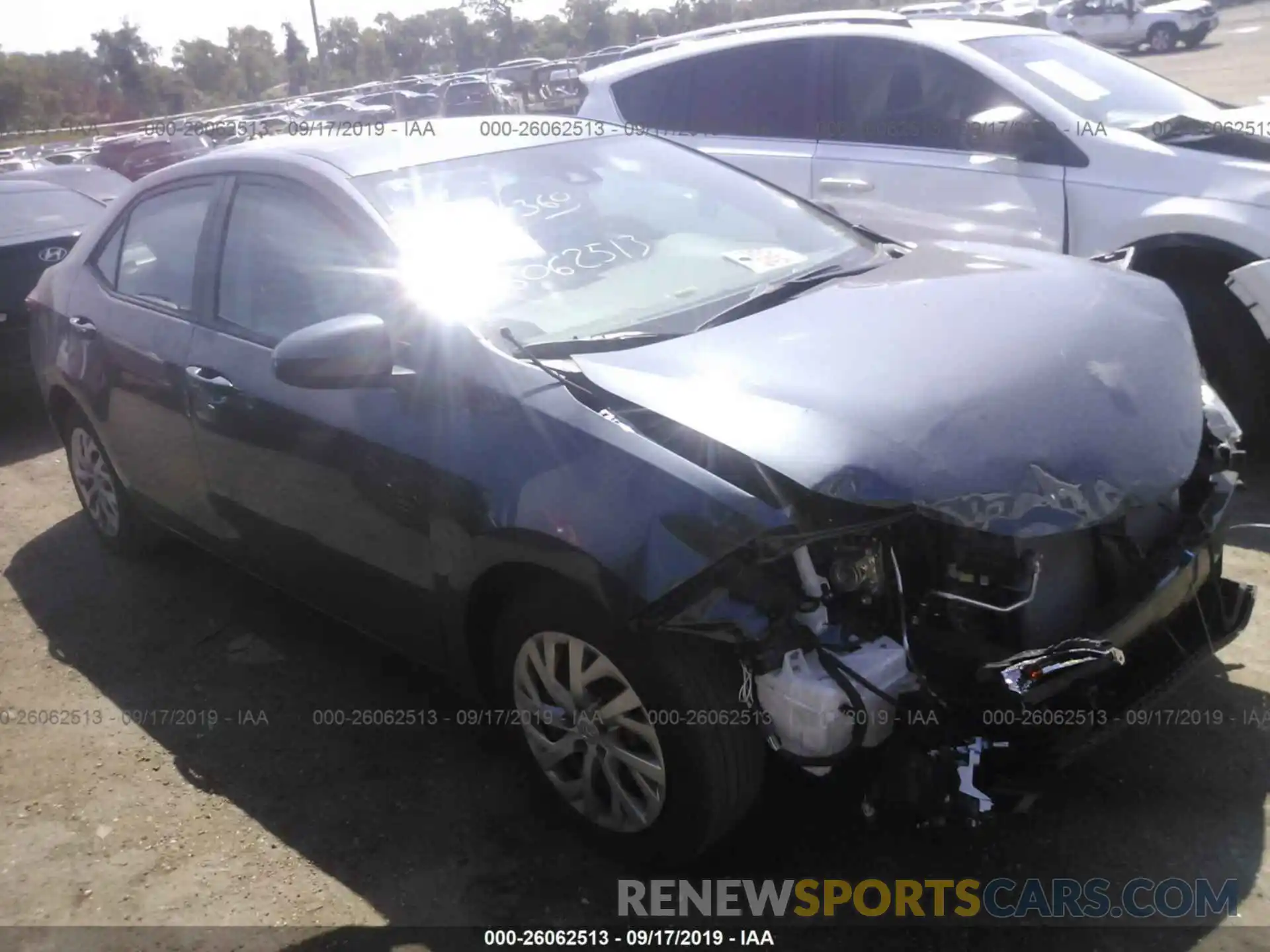 1 Photograph of a damaged car 2T1BURHE4KC211518 TOYOTA COROLLA 2019